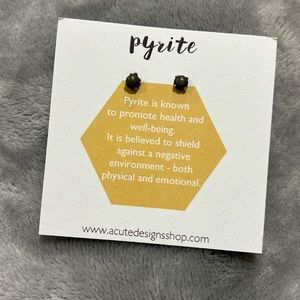 pyrite studs